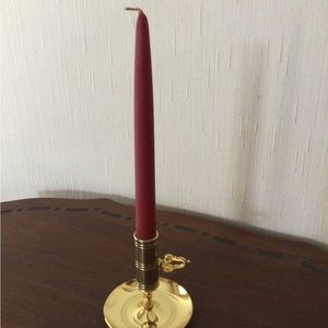 Forged Brass Turn-Key Chamberstick by Baldwin